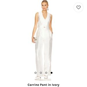 NWT Ronny Kobo White Vest Set